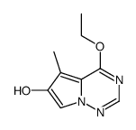 4-ethoxy-5-methylpyrrolo[2,1-f][1,2,4]triazin-6-ol Structure