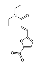 N,N-diethyl-3-(5-nitrofuran-2-yl)prop-2-enamide结构式