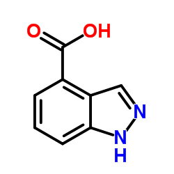 吲唑-4-羧酸结构式