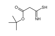 3-氨基-3-硫代丙酸叔丁酯结构式