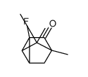 Tricyclo[2.2.1.02,6]heptanone,2-fluoro-4,5,5-trimethyl- (9CI) Structure