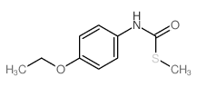 N-(4-ethoxyphenyl)-1-methylsulfanyl-formamide Structure