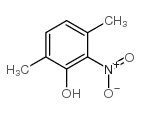 2-硝基-3,6-二甲基苯酚结构式