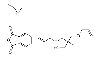 2-benzofuran-1,3-dione,2,2-bis(prop-2-enoxymethyl)butan-1-ol,2-methyloxirane Structure