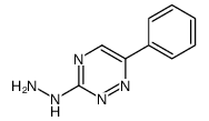 (6-phenyl-1,2,4-triazin-3-yl)hydrazine Structure