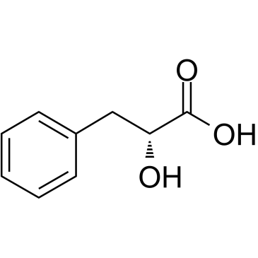 D-3-phenyllactic acid Structure