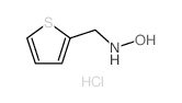 2-Thiophenemethanamine, N-hydroxy-, hydrochloride (9CI) structure