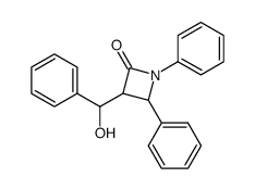 3-(hydroxy(phenyl)methyl)-1,4-diphenylazetidin-2-one Structure