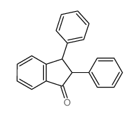2,3-diphenyl-2,3-dihydroinden-1-one图片
