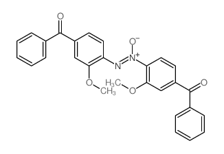 Benzophenone, 4,4''-azoxybis[3-methoxy- (7CI,8CI) structure