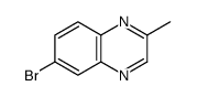 6-溴-2-甲基喹噁啉结构式