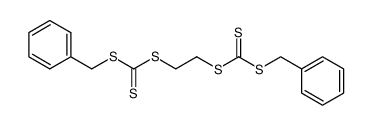 dibenzyl ethane-1,2-diyl bis(carbonotrithioate) Structure