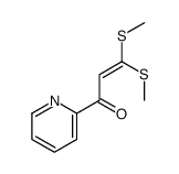 3,3-bis(methylsulfanyl)-1-pyridin-2-ylprop-2-en-1-one structure