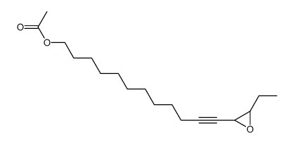 (Z)-13,14-epoxyhexadec-11-ynil acetate结构式