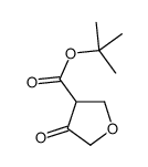 4-Oxo-Tetrahydro-Furan-3-Carboxylic Acid Tert-Butyl Ester structure