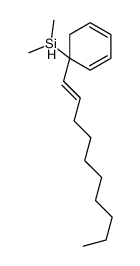 (1-dec-1-enylcyclohexa-2,4-dien-1-yl)-dimethylsilane Structure