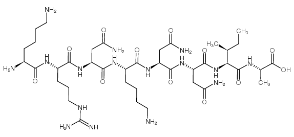 Glucagon Fragment 30-37 structure