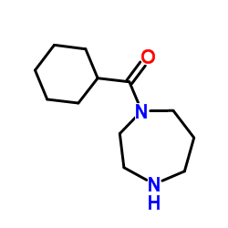 1-(cyclohexylcarbonyl)-1,4-diazepane结构式