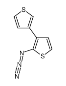 2-azido-3,3'-bithienyl结构式