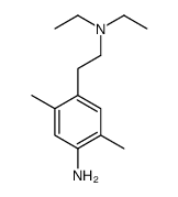 Benzeneethanamine, 4-amino-N,N-diethyl-2,5-dimethyl- (9CI) structure