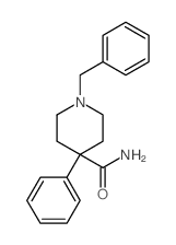 4-Piperidinecarboxamide,4-phenyl-1-(phenylmethyl)- Structure