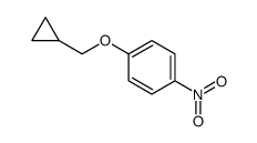 1-(Cyclopropylmethoxy)-4-nitrobenzene structure