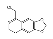 5-chloromethyl-7,8-dihydro-[1,3]dioxolo[4,5-g]isoquinoline结构式