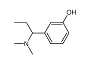 3-(1-Dimethylamino-propyl)-phenol Structure