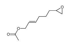 Acetoxy-7,8-epoxy-2E-octene结构式