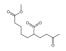 methyl 6-nitro-9-oxodecanoate结构式
