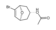 3-acetoxy-6-bromo-8-oxabicyclo(3.2.1)oct-6-enes Structure