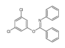 3,5-dichlorophenyl N-phenylbenzimidate Structure
