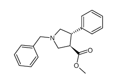 反式-1-苄基-4-苯基吡咯烷-3-羧酸甲酯图片