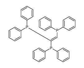 1,2-bis(diphenylphosphanyl)ethenyl-diphenylphosphane结构式