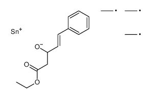 ethyl 5-phenyl-3-triethylstannyloxypent-4-enoate结构式