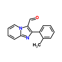 2-(2-Methylphenyl)imidazo[1,2-a]pyridine-3-carbaldehyde结构式