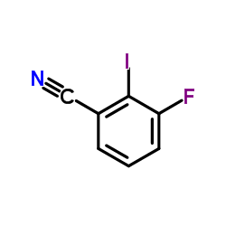 3-Fluoro-2-iodobenzonitrile Structure