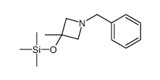 (1-benzyl-3-methylazetidin-3-yl)oxy-trimethylsilane Structure