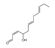 4-hydroxydodeca-2,6,9-trienal结构式