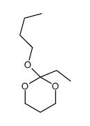 2-butoxy-2-ethyl-1,3-dioxane结构式