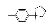 1-Methyl-4-(1-Methylcyclopent-3-En-1-Yl)Benzene Structure