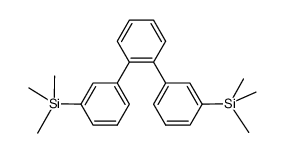 3,3''-bis(trimethylsilyl)-1,1':2',1''-terphenyl结构式