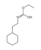 ethyl N-(2-cyclohexylethyl)carbamate结构式