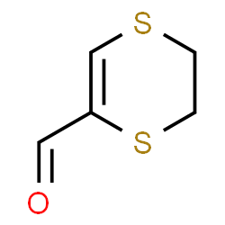 1,4-Dithiin-2-carboxaldehyde, 5,6-dihydro- (9CI) Structure