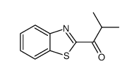 1-Propanone,1-(2-benzothiazolyl)-2-methyl-(9CI) structure