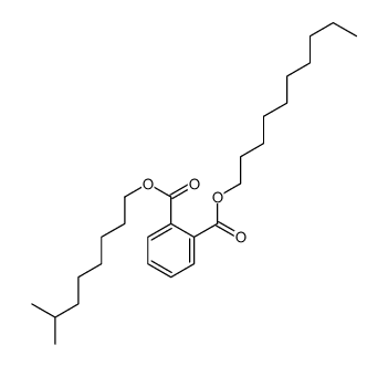 decyl isononyl phthalate structure