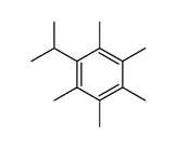 1,2,3,4,5-pentamethyl-6-propan-2-ylbenzene结构式