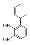 3-[(E)-pent-3-en-2-yl]benzene-1,2-diamine Structure