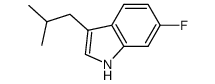 6-fluoro-3-(2-methylpropyl)-1H-indole Structure