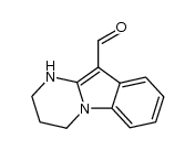10-formyl-1,2,3,4-tetrahydropyrimido[1,2-a]indole结构式